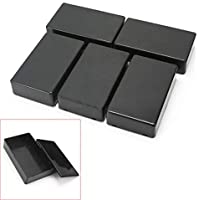 BianchiPatricia 5Pcs Plastic Electronic Project Box Enclosure Instrument Case 100x60x25mm